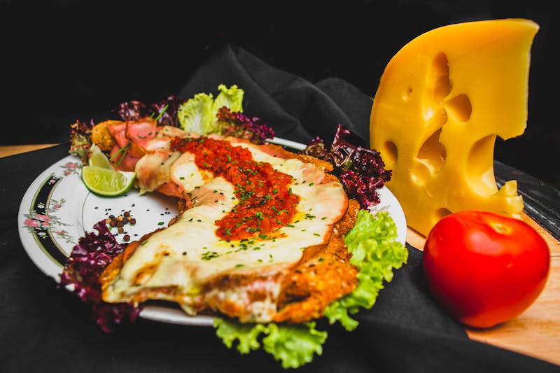 Chicken parmigiana entree